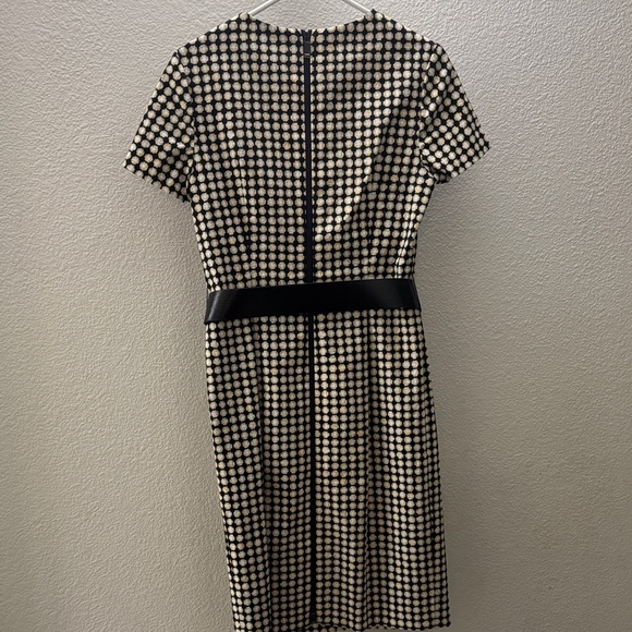 Vintage Carlisle Black and yellow Patterned Midi Dress - Picture 7 of 8